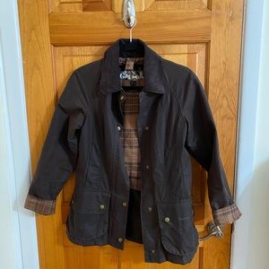 Barbour Beadnell Wax Cotton Jacket in Rustic